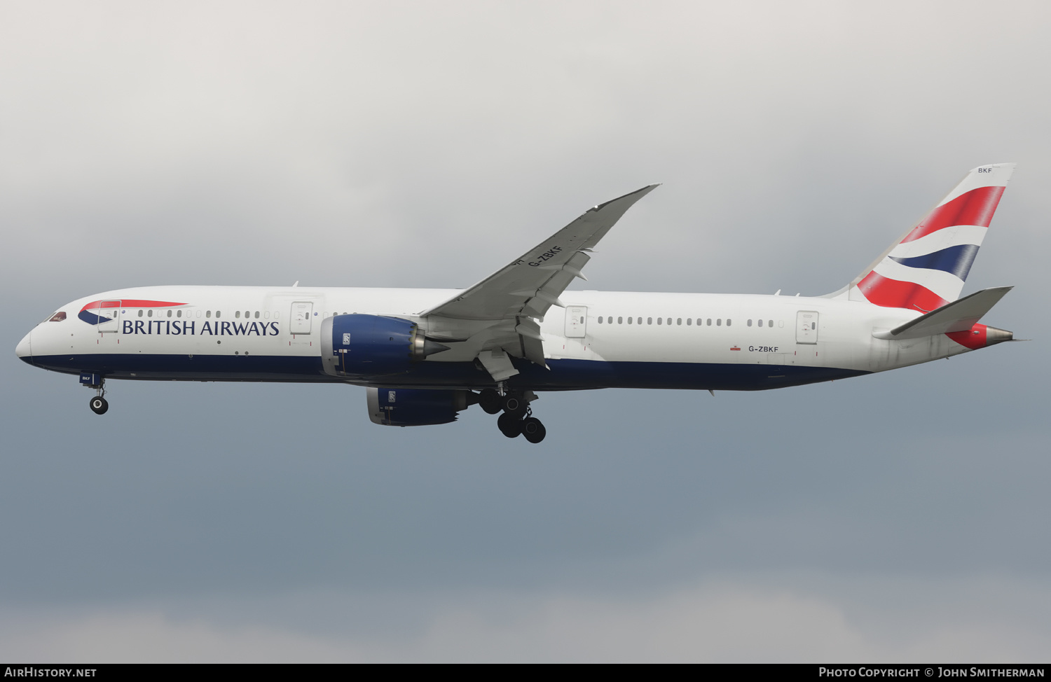 Aircraft Photo of G-ZBKF | Boeing 787-9 Dreamliner | British Airways | AirHistory.net #358780