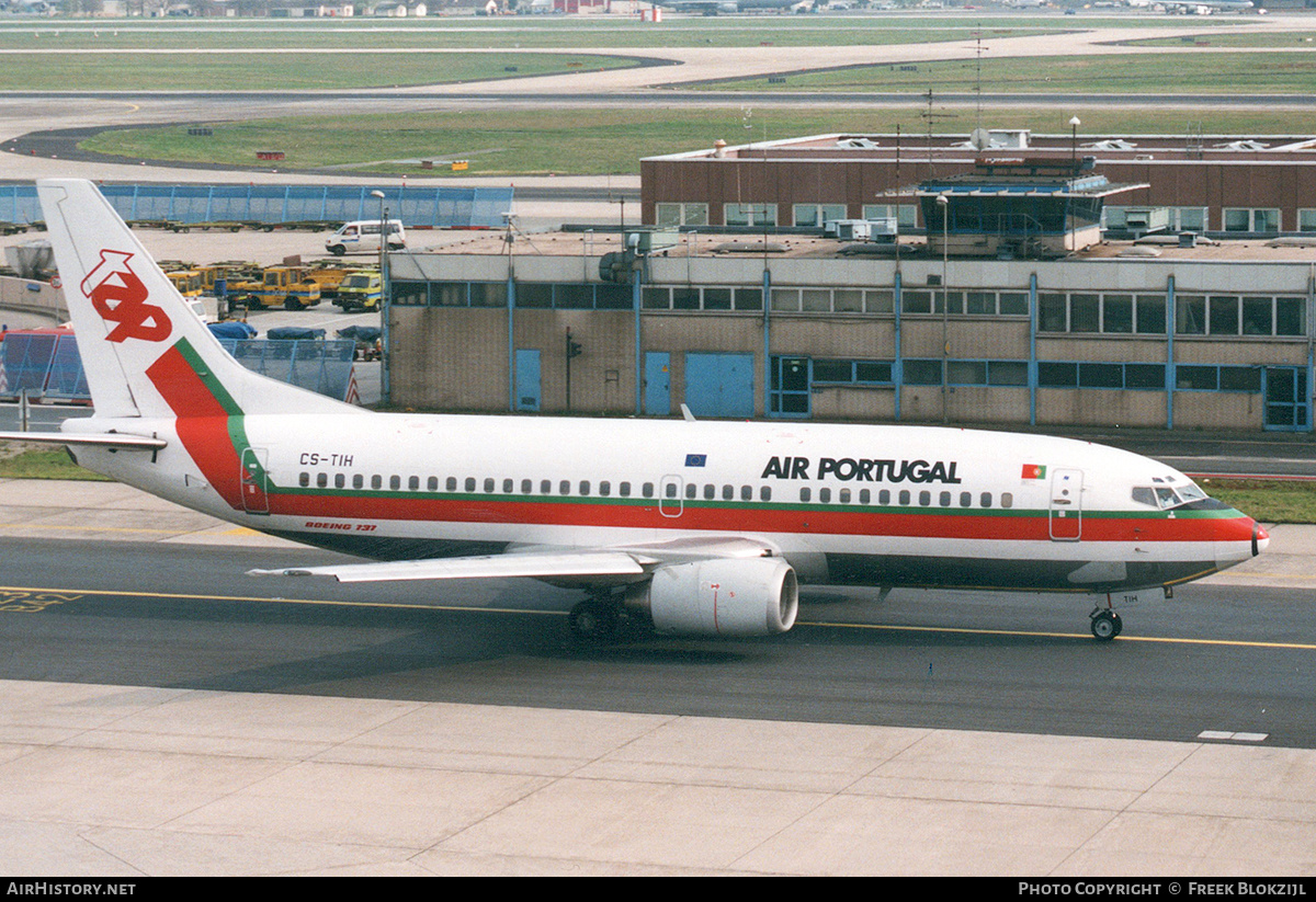 Aircraft Photo of CS-TIH | Boeing 737-3K9 | TAP Air Portugal | AirHistory.net #358794