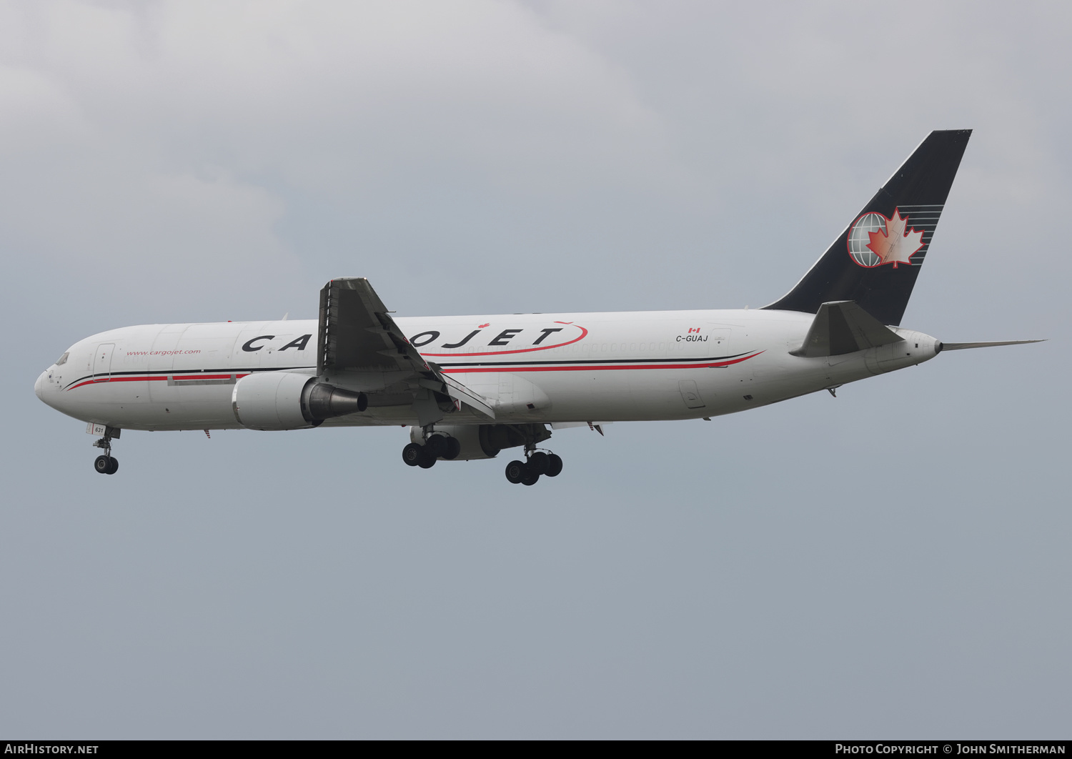 Aircraft Photo of C-GUAJ | Boeing 767-35E/ER(BCF) | Cargojet | AirHistory.net #358800