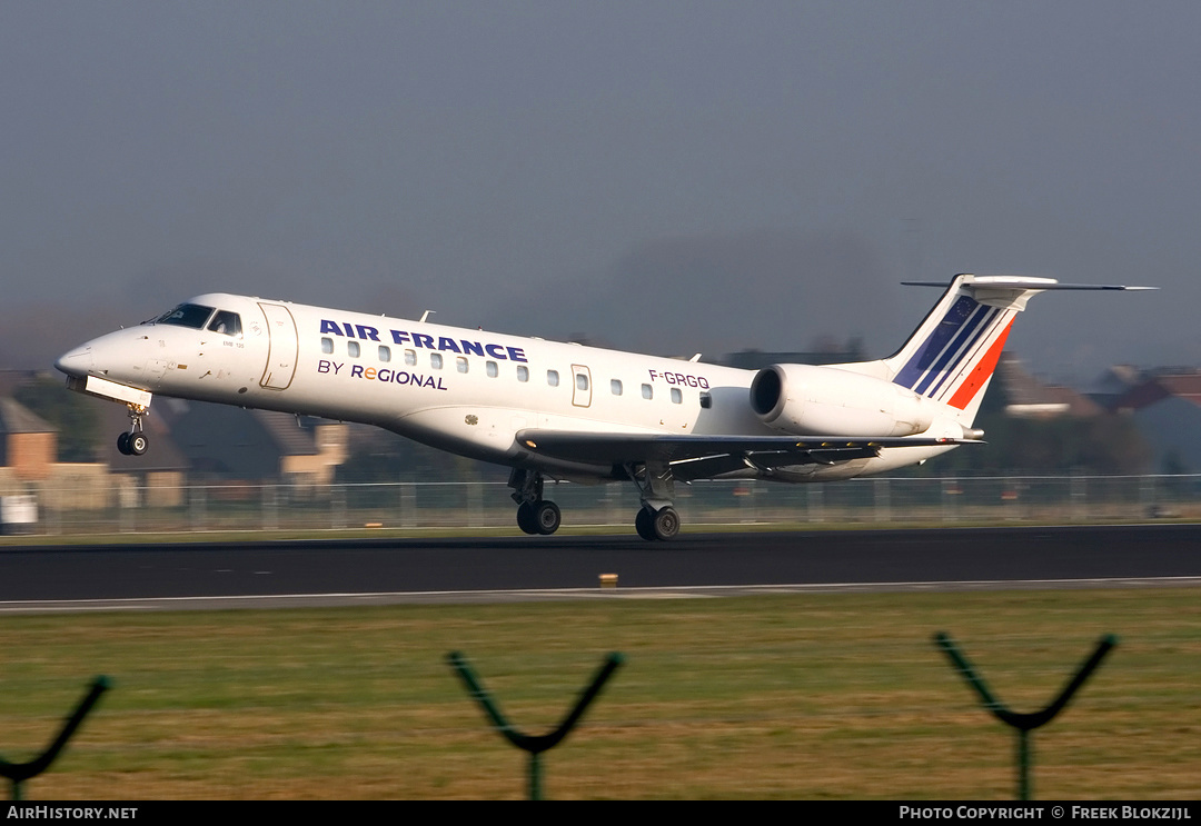 Aircraft Photo of F-GRGQ | Embraer ERJ-135ER (EMB-135ER) | Air France | AirHistory.net #358802