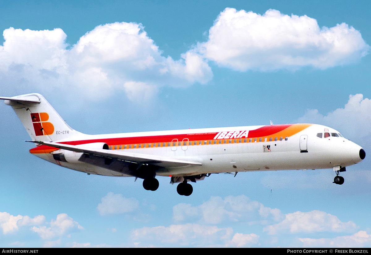 Aircraft Photo of EC-CTR | McDonnell Douglas DC-9-34CF | Iberia | AirHistory.net #358809