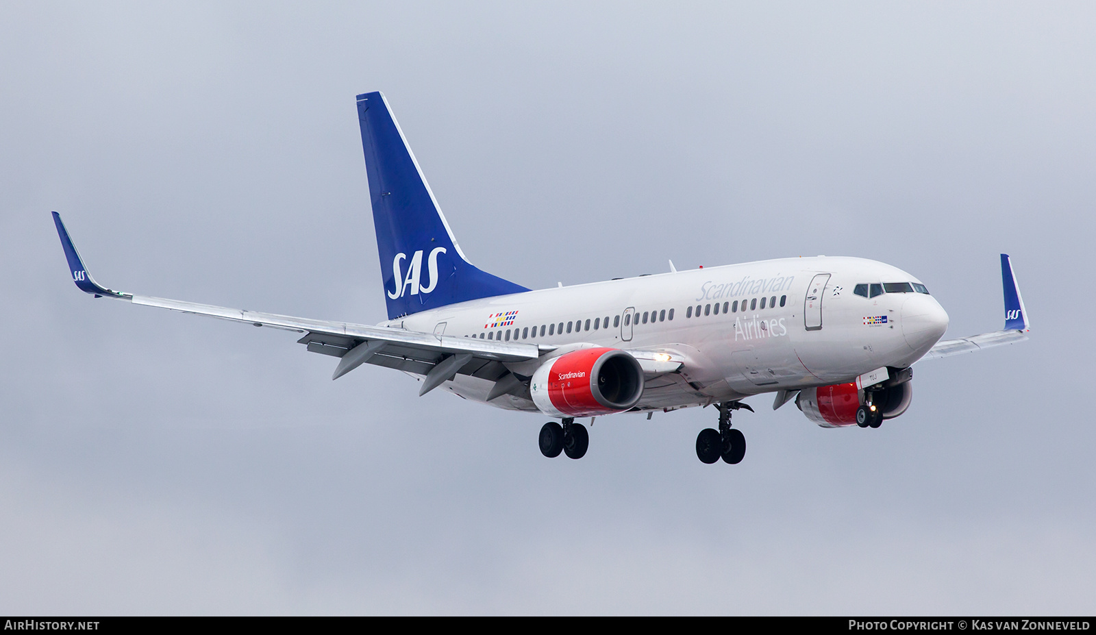 Aircraft Photo of LN-TUJ | Boeing 737-705 | Scandinavian Airlines - SAS | AirHistory.net #358825