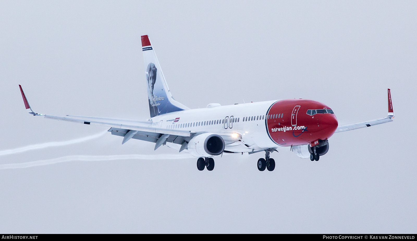 Aircraft Photo of LN-DYV | Boeing 737-8JP | Norwegian | AirHistory.net #358852