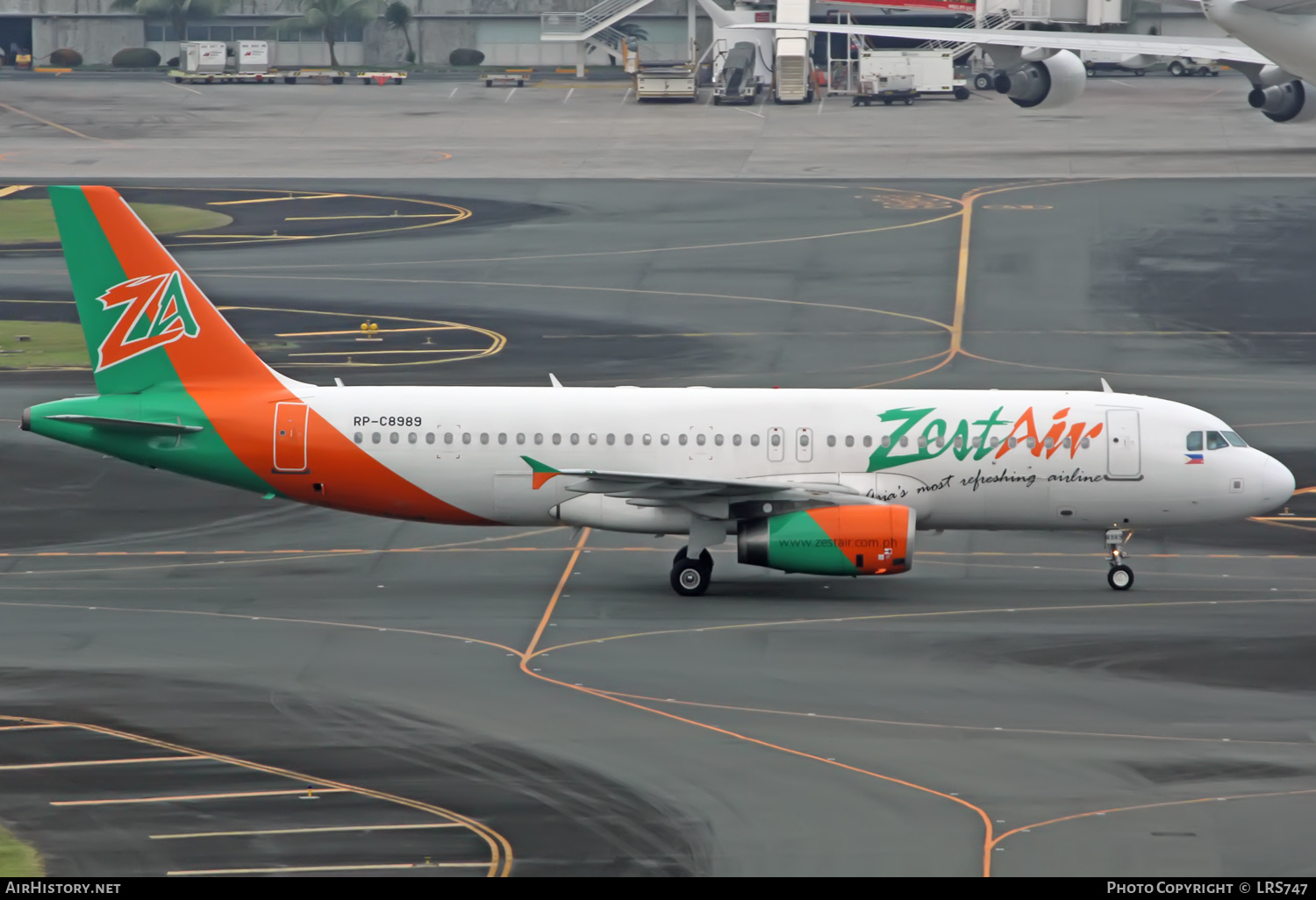 Aircraft Photo of RP-C8989 | Airbus A320-232 | Zest Air | AirHistory.net #358909