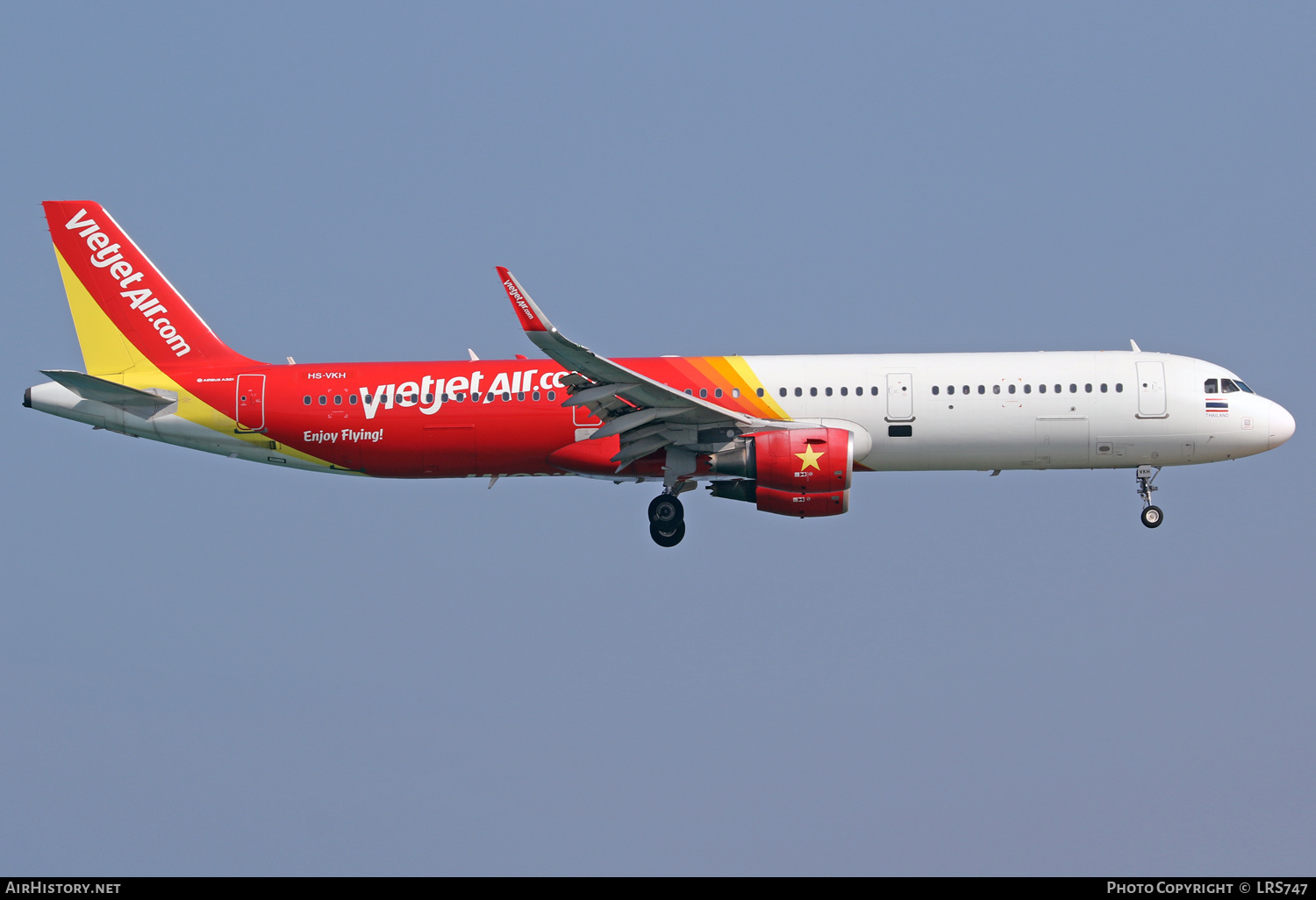 Aircraft Photo of HS-VKH | Airbus A321-211 | VietJet Air Thailand | AirHistory.net #358916