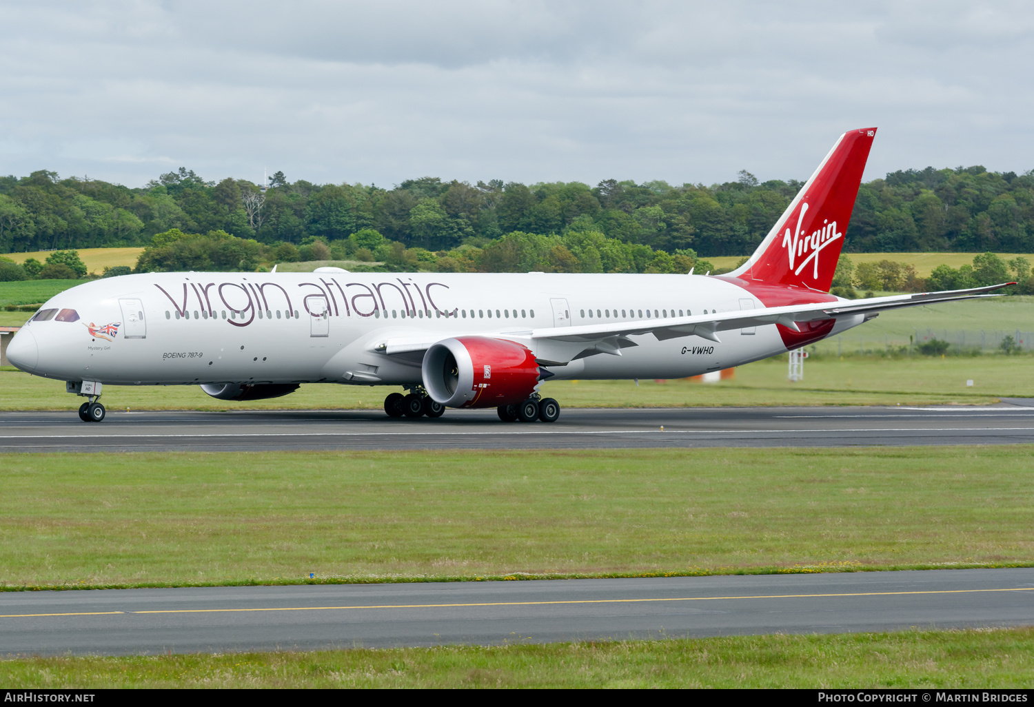 Aircraft Photo of G-VWHO | Boeing 787-9 Dreamliner | Virgin Atlantic Airways | AirHistory.net #358940