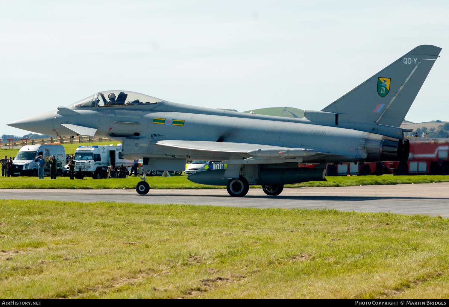 Aircraft Photo of ZJ926 | Eurofighter EF-2000 Typhoon FGR4 | UK - Air Force | AirHistory.net #358953