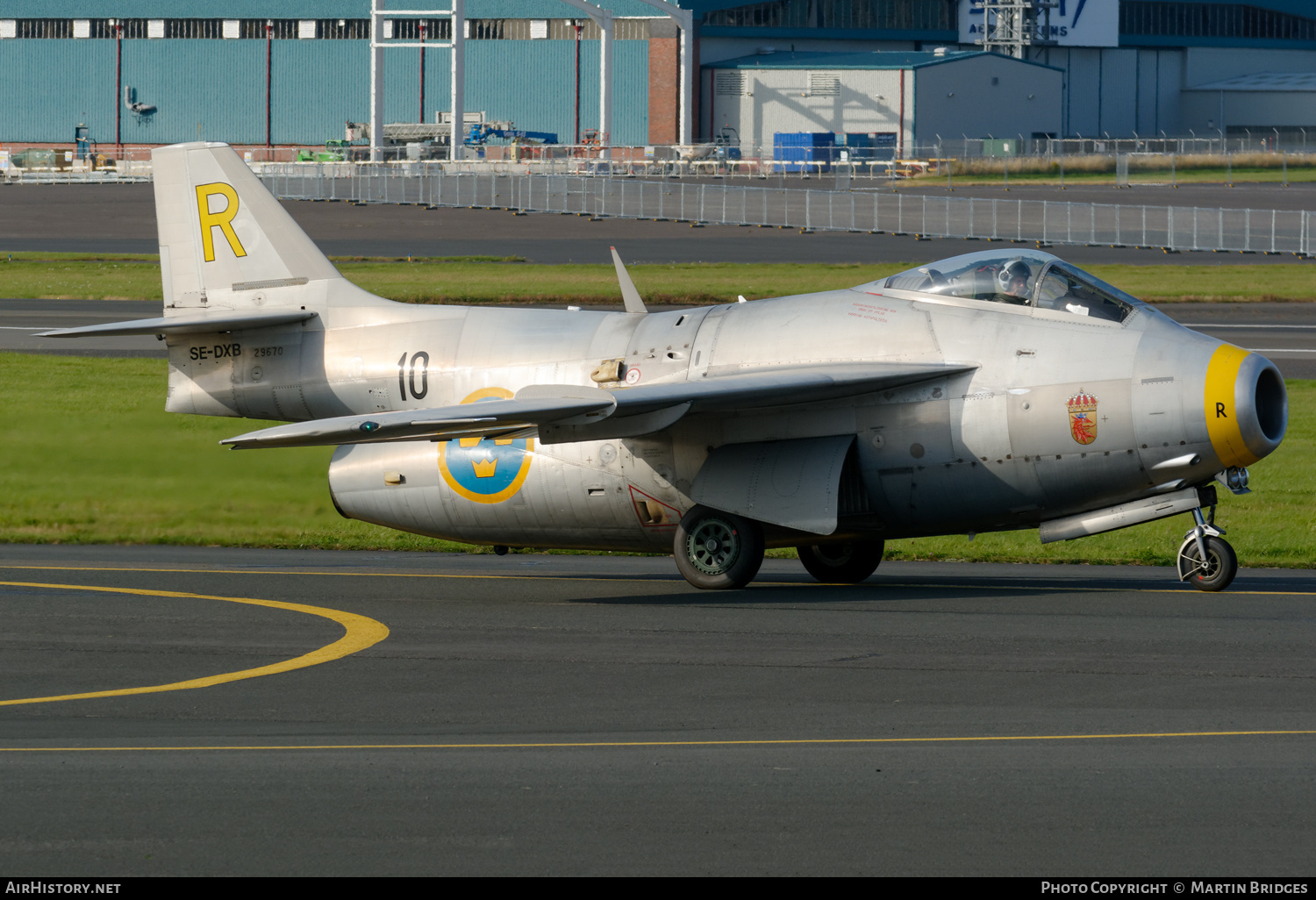 Aircraft Photo of SE-DXB / 29670 | Saab J29F Tunnan | Sweden - Air Force | AirHistory.net #358962