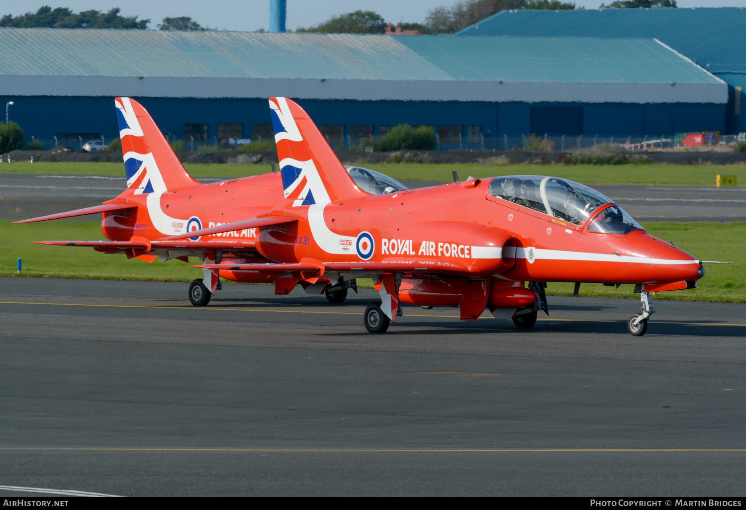 Aircraft Photo of XX311 | British Aerospace Hawk T.1W | UK - Air Force | AirHistory.net #358963