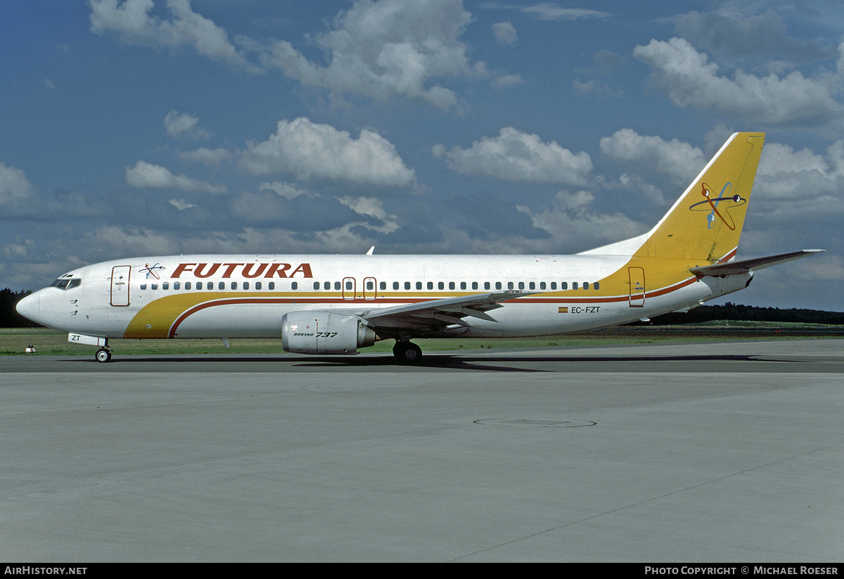 Aircraft Photo of EC-FZT | Boeing 737-4Y0 | Futura International Airways | AirHistory.net #358972