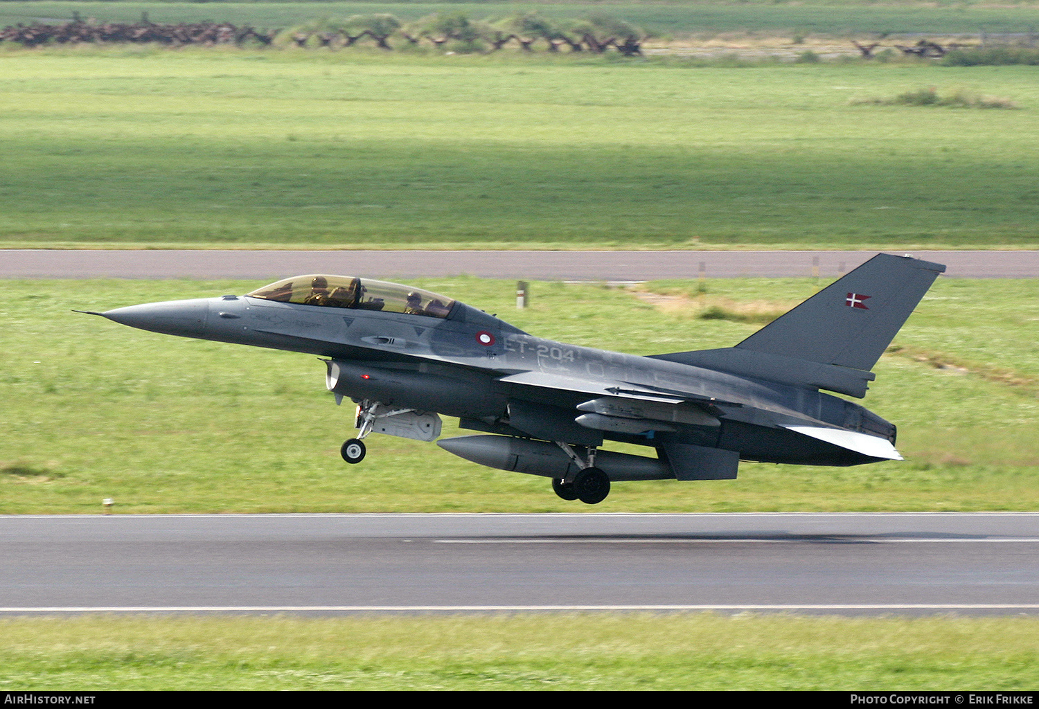Aircraft Photo of ET-204 | General Dynamics F-16BM Fighting Falcon | Denmark - Air Force | AirHistory.net #358991