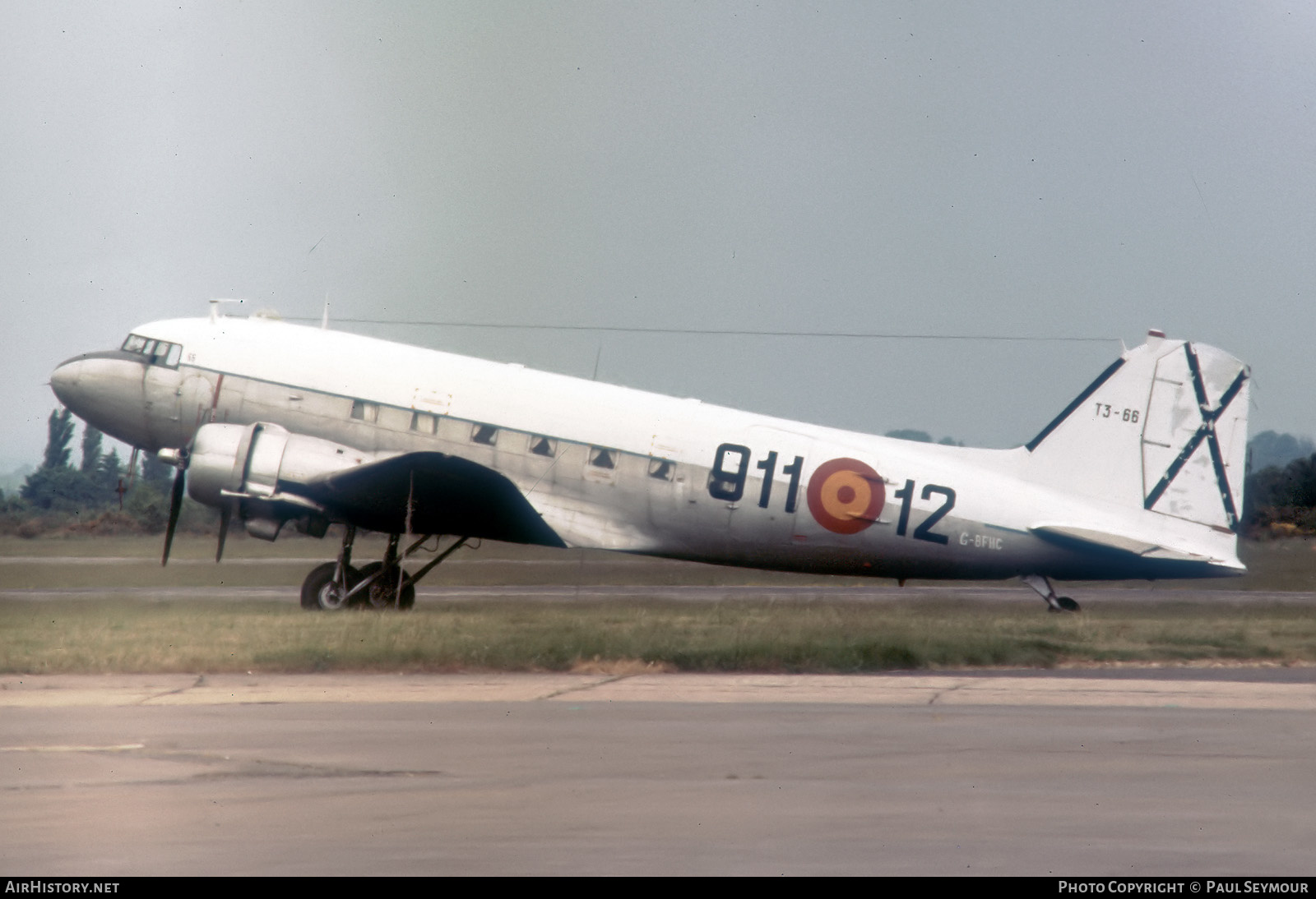 Aircraft Photo of G-BFHC / T.3-66 | Douglas C-47A Skytrain | Spain - Air Force | AirHistory.net #358996