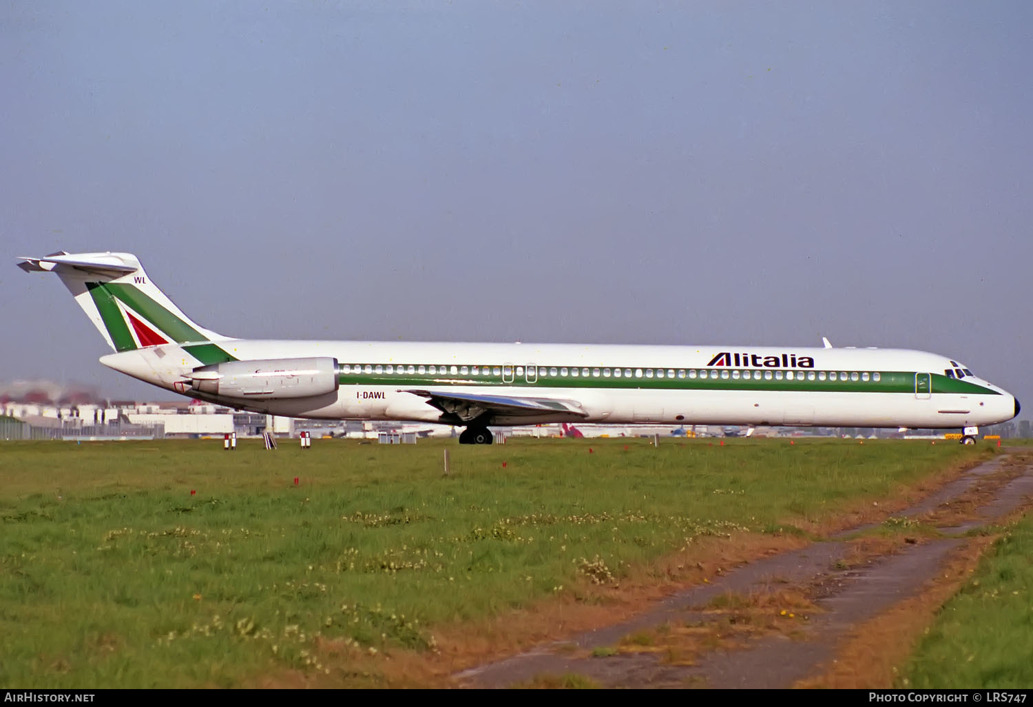 Aircraft Photo of I-DAWL | McDonnell Douglas MD-82 (DC-9-82) | Alitalia | AirHistory.net #359000