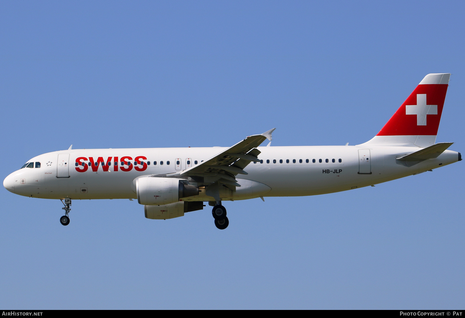 Aircraft Photo of HB-JLP | Airbus A320-214 | Swiss International Air Lines | AirHistory.net #359001