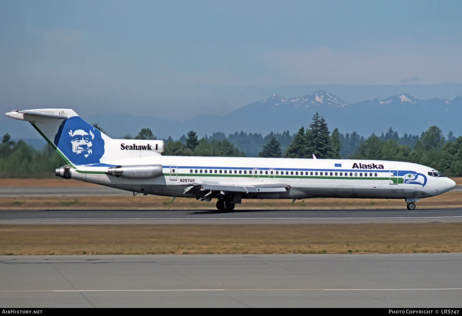 Aircraft Photo of N297AS | Boeing 727-2Q8/Adv | Alaska Airlines | AirHistory.net #359002