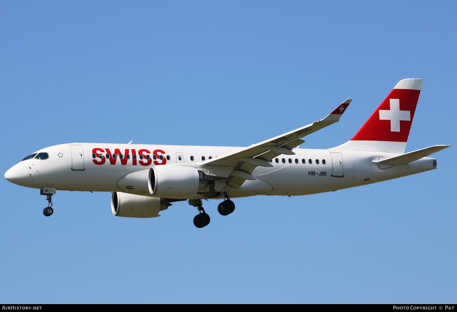 Aircraft Photo of HB-JBI | Airbus A220-171 (BD-500-1A10) | Swiss International Air Lines | AirHistory.net #359004