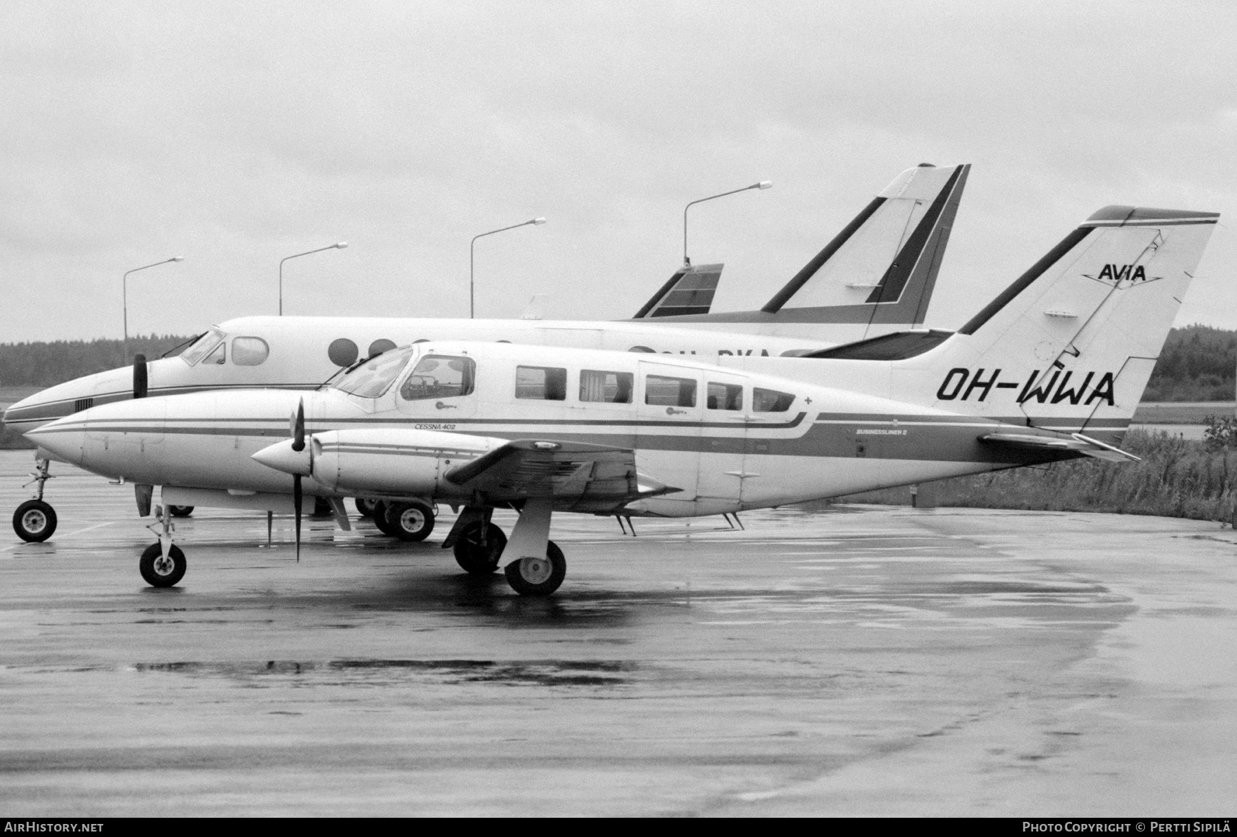 Aircraft Photo of OH-WWA | Cessna 402C Businessliner | Avia | AirHistory.net #359005
