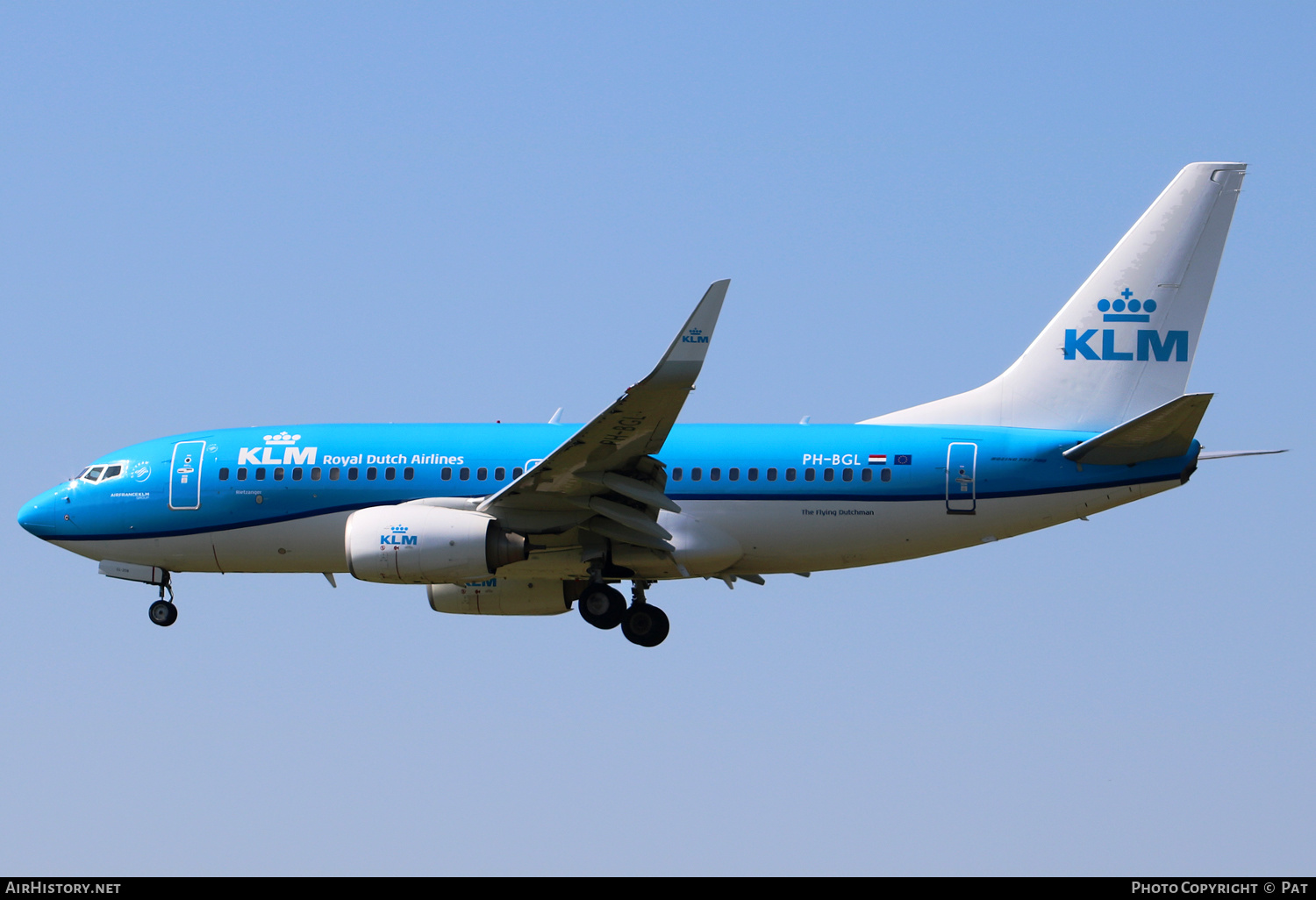 Aircraft Photo of PH-BGL | Boeing 737-7K2 | KLM - Royal Dutch Airlines | AirHistory.net #359006