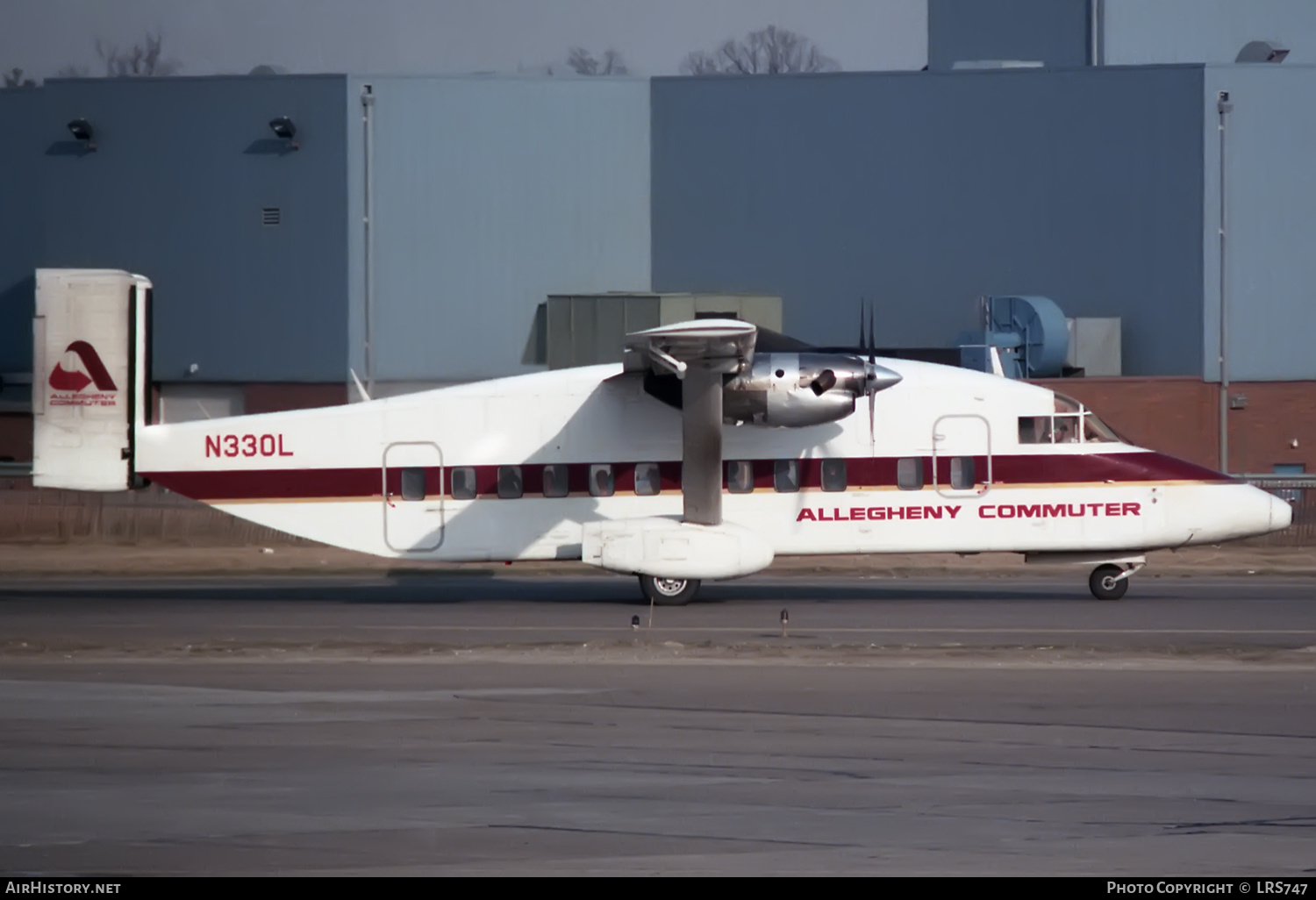 Aircraft Photo of N330L | Short 330-100 | Allegheny Commuter | AirHistory.net #359012