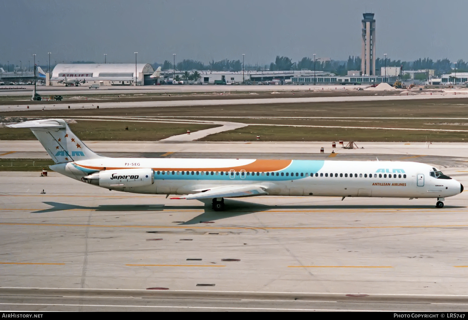 Aircraft Photo of PJ-SEG | McDonnell Douglas MD-82 (DC-9-82) | ALM Antillean Airlines | AirHistory.net #359015