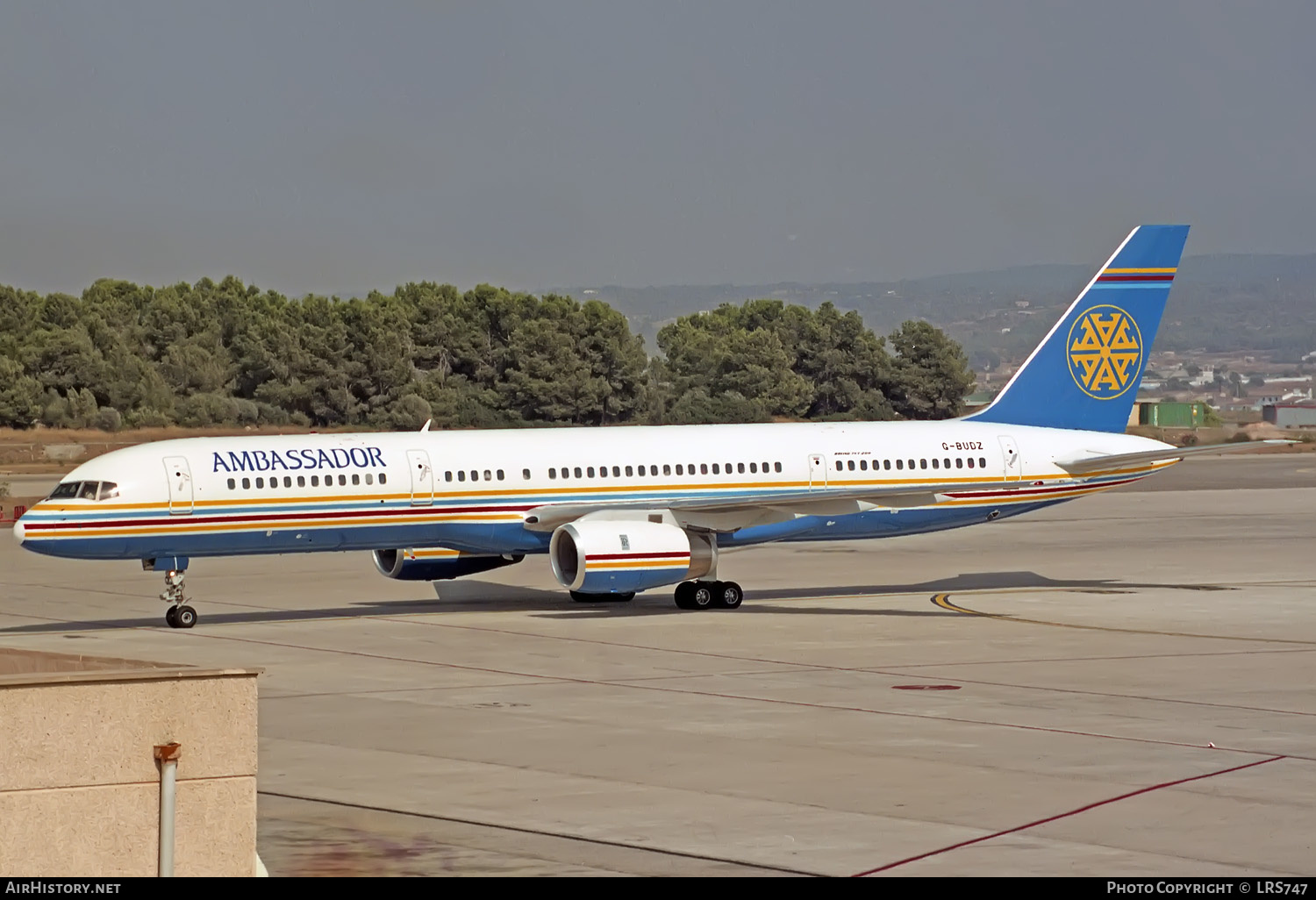 Aircraft Photo of G-BUDZ | Boeing 757-236 | Ambassador Airways | AirHistory.net #359018