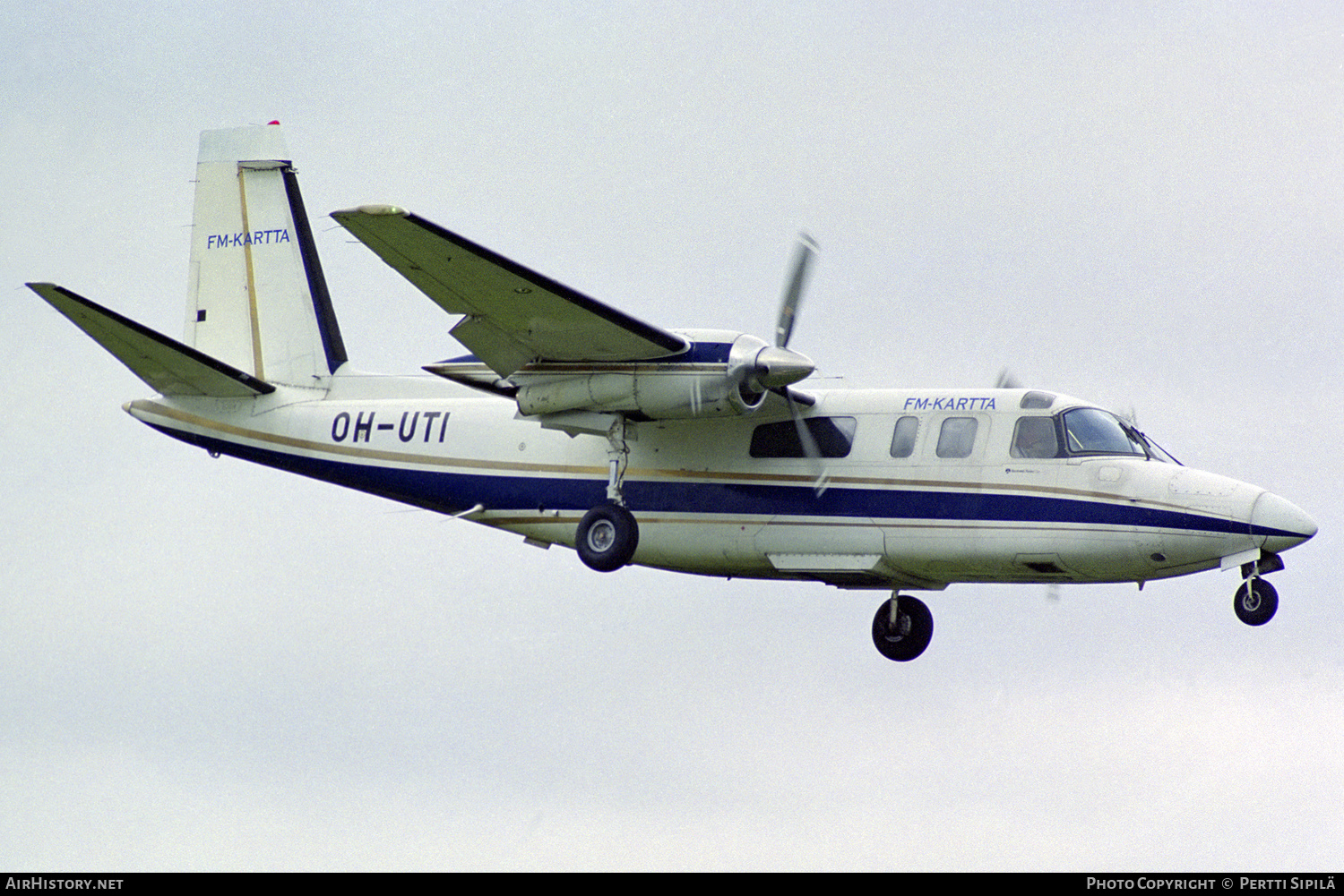 Aircraft Photo of OH-UTI | Rockwell 690A Turbo Commander | FM-Kartta | AirHistory.net #359022