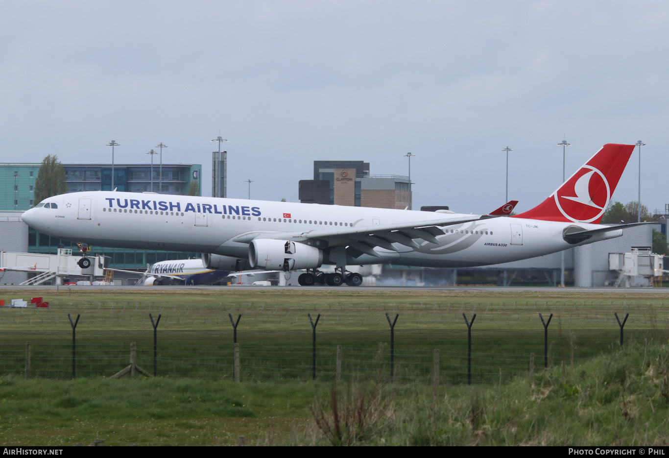 Aircraft Photo of TC-JNI | Airbus A330-343 | Turkish Airlines | AirHistory.net #359037