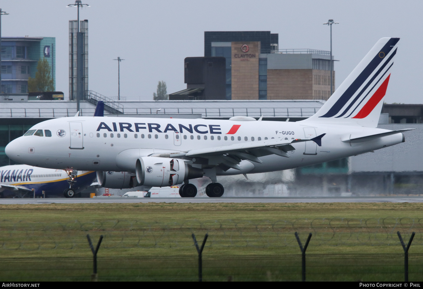 Aircraft Photo of F-GUGO | Airbus A318-111 | Air France | AirHistory.net #359038