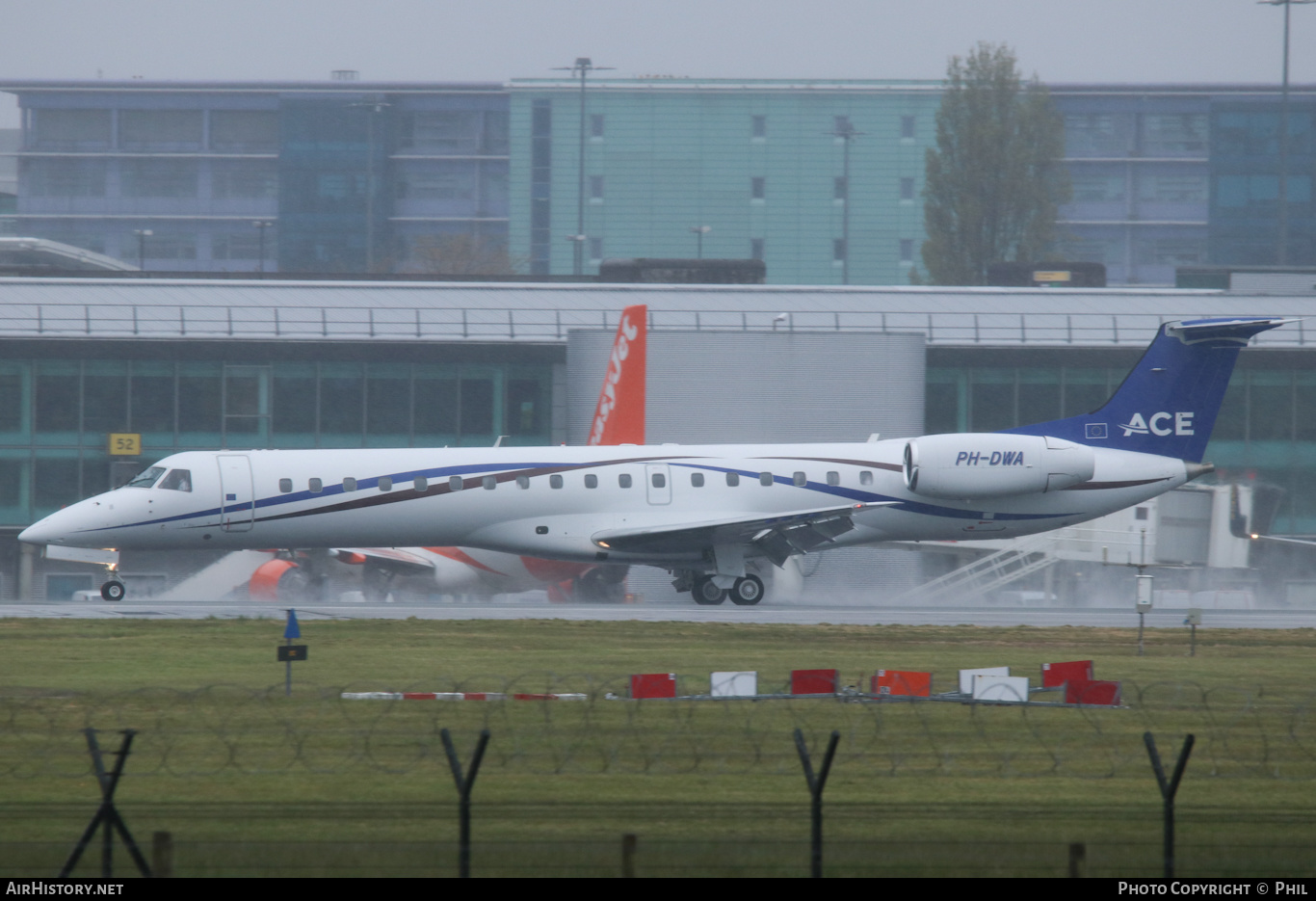 Aircraft Photo of PH-DWA | Embraer ERJ-145LR (EMB-145LR) | ACE - Air Charters Europe | AirHistory.net #359044