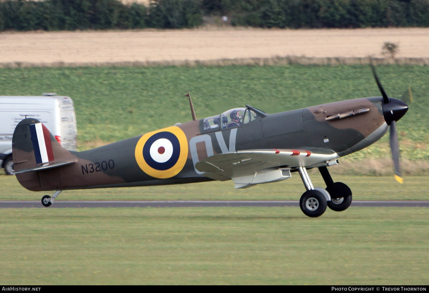 Aircraft Photo of G-CFGJ / N3200 | Supermarine 300 Spitfire Mk1A | UK - Air Force | AirHistory.net #359046