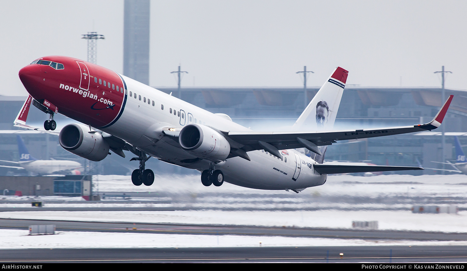 Aircraft Photo of LN-NGB | Boeing 737-8JP | Norwegian | AirHistory.net #359054