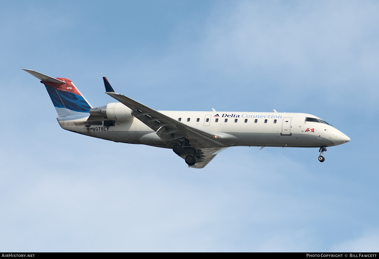 Aircraft Photo of N978EV | Bombardier CRJ-100 (CL-600-2B19) | Delta Connection | AirHistory.net #359074