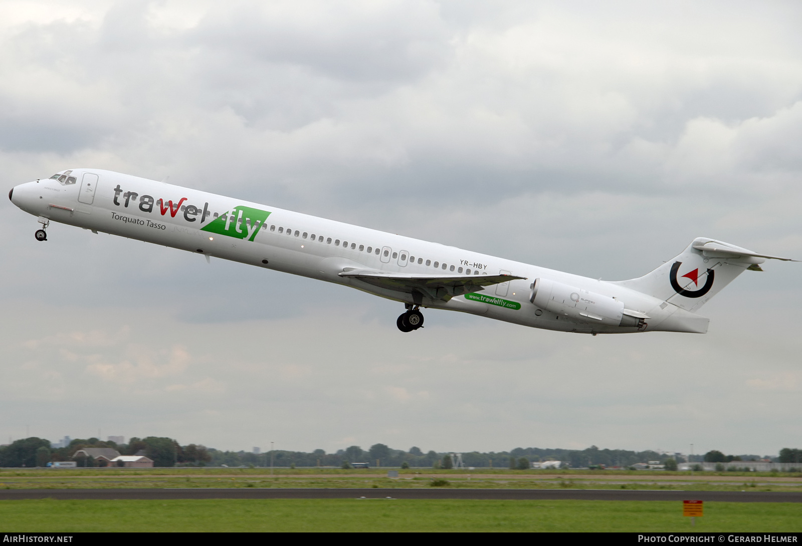 Aircraft Photo of YR-HBY | McDonnell Douglas MD-83 (DC-9-83) | Trawel Fly | AirHistory.net #359084