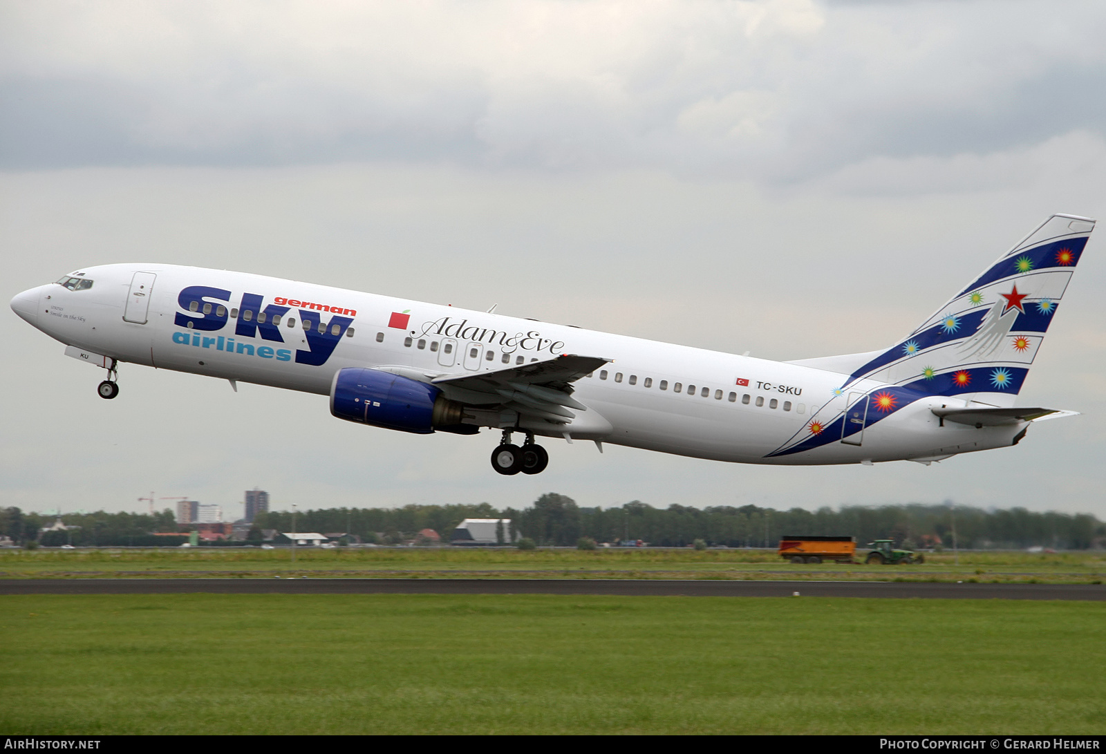 Aircraft Photo of TC-SKU | Boeing 737-883 | German Sky Airlines | AirHistory.net #359086