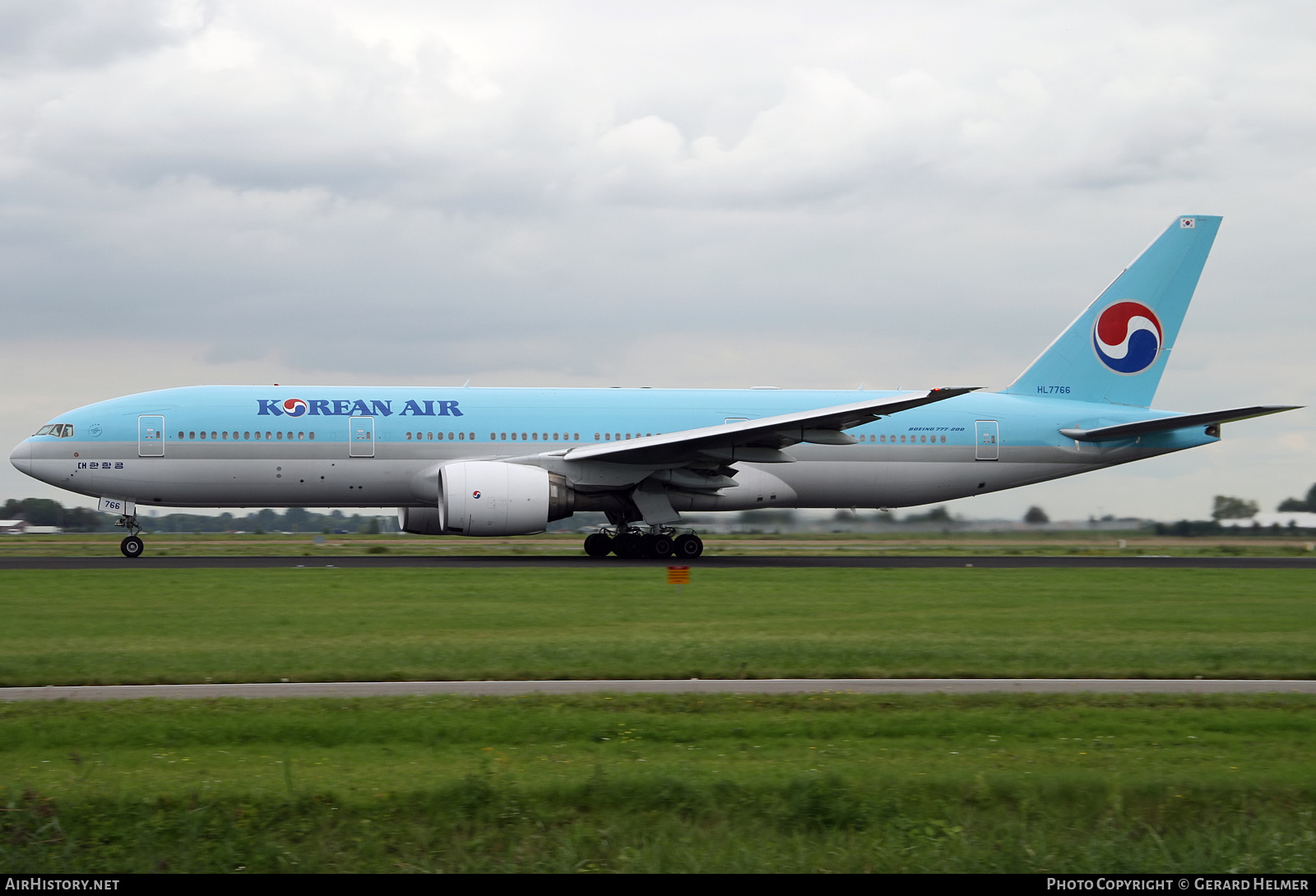 Aircraft Photo of HL7766 | Boeing 777-2B5/ER | Korean Air | AirHistory.net #359087