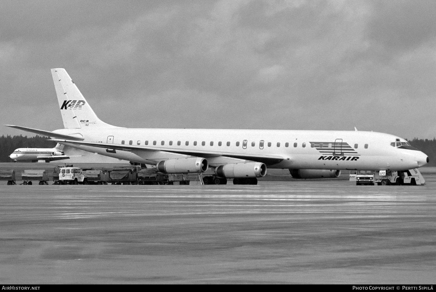 Aircraft Photo of OH-LFZ | McDonnell Douglas DC-8-62 | Karair | AirHistory.net #359090