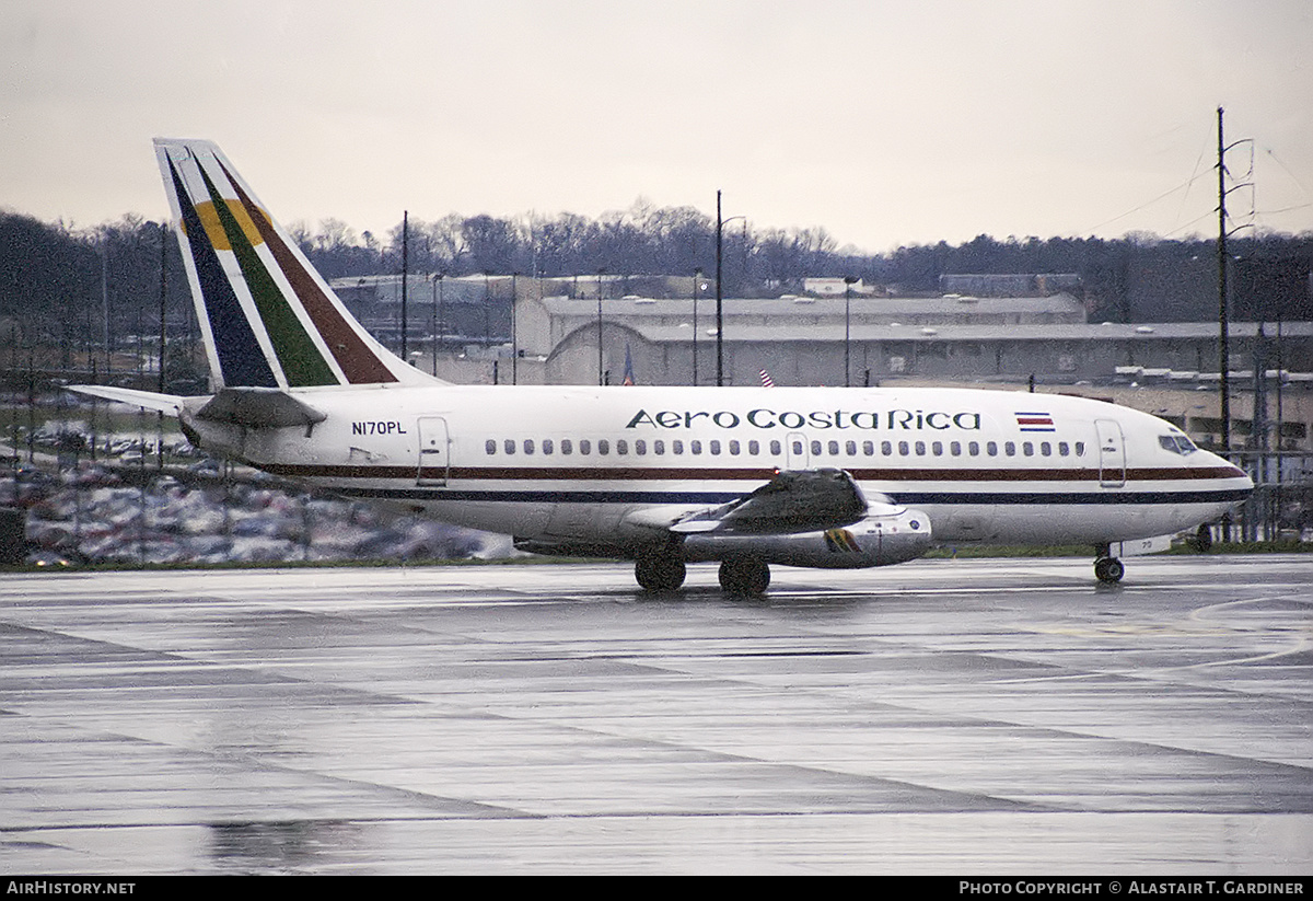 Aircraft Photo of N170PL | Boeing 737-2L9/Adv | Aero Costa Rica | AirHistory.net #359096