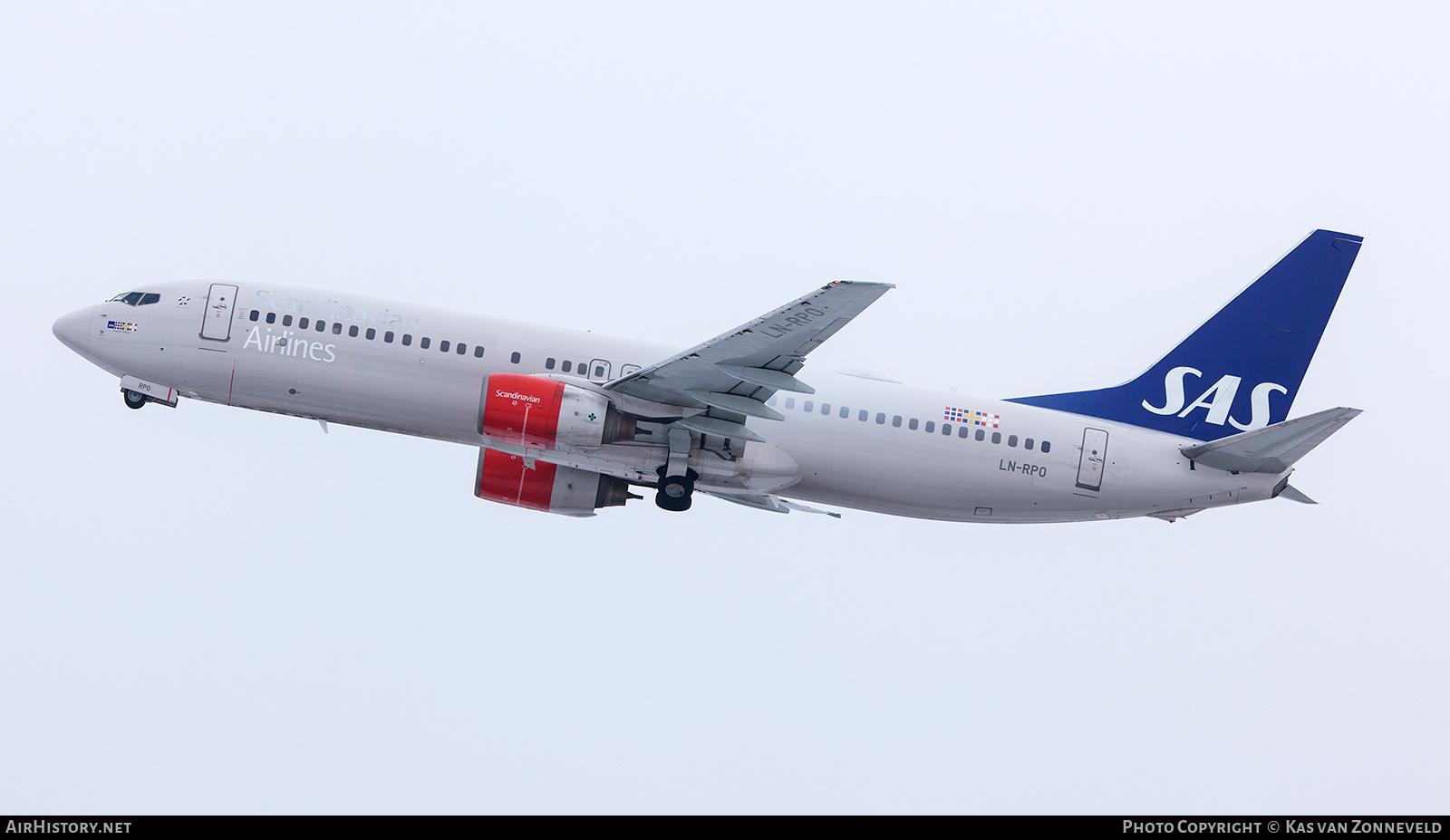 Aircraft Photo of LN-RPO | Boeing 737-883 | Scandinavian Airlines - SAS | AirHistory.net #359111