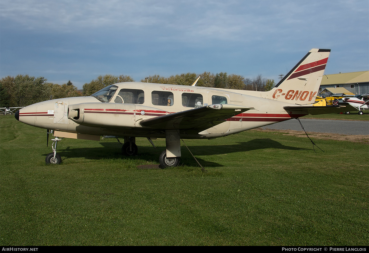 Aircraft Photo of C-GNOV | Piper PA-31-310 Navajo C | Ecole de Parachutiste de Victoriaville | AirHistory.net #359115