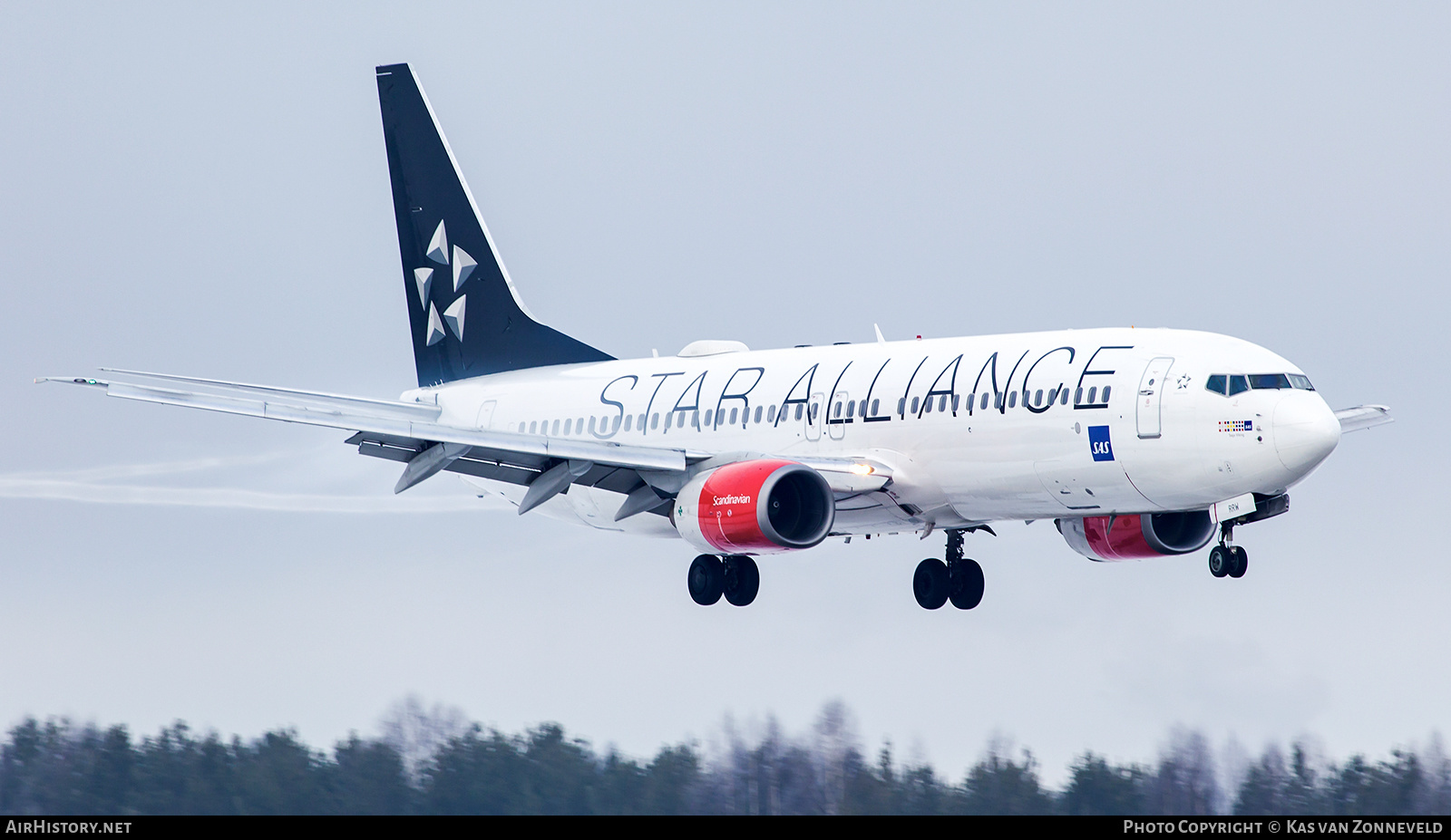 Aircraft Photo of LN-RRW | Boeing 737-883 | Scandinavian Airlines - SAS | AirHistory.net #359123