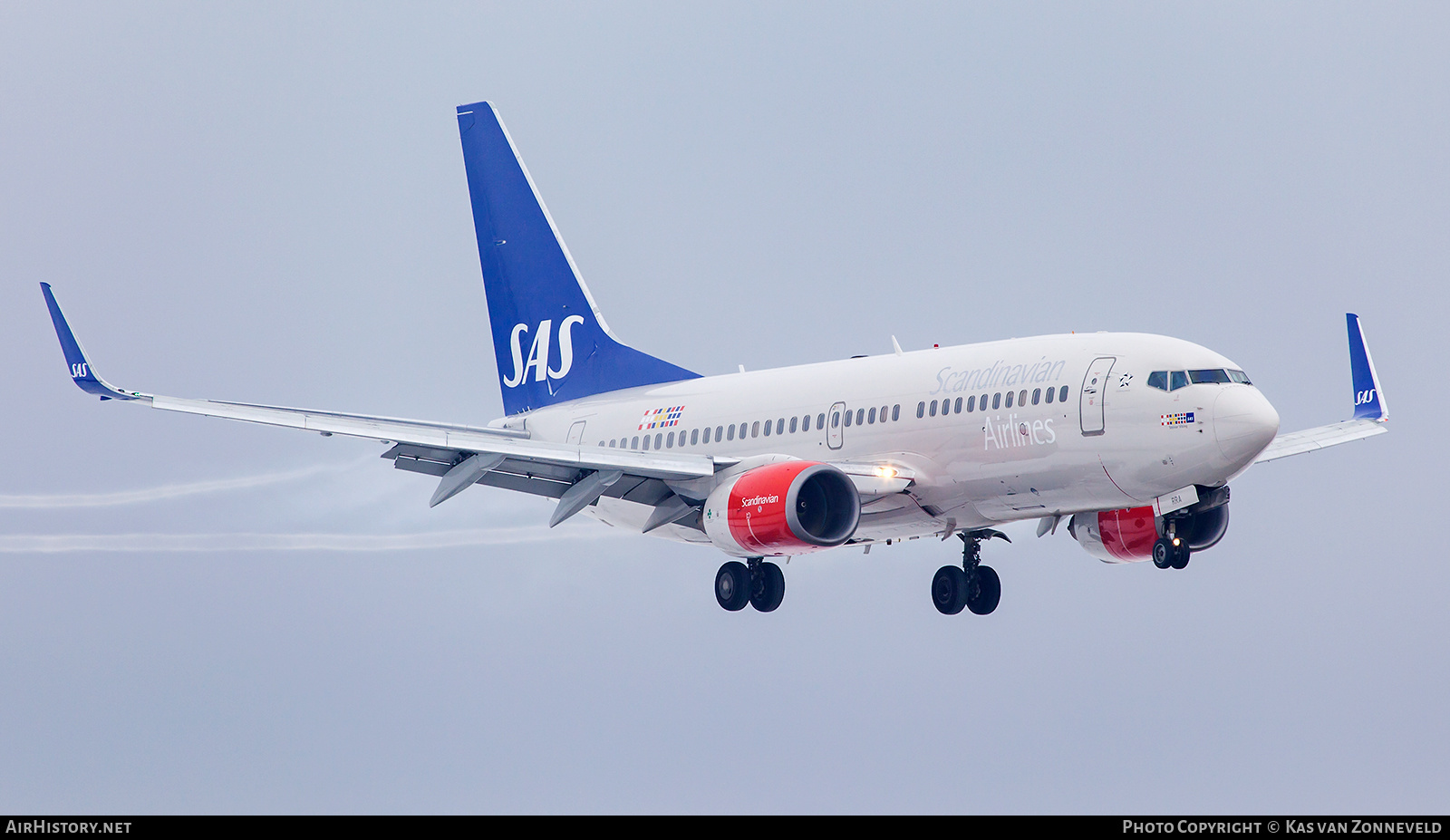 Aircraft Photo of LN-RRA | Boeing 737-783 | Scandinavian Airlines - SAS | AirHistory.net #359135