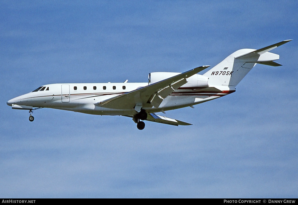 Aircraft Photo of N970SK | Cessna 750 Citation X | AirHistory.net #359153