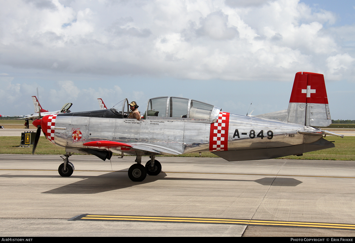 Aircraft Photo of N487R / A-849 | Pilatus P-3-05 | Switzerland - Air Force | AirHistory.net #359170