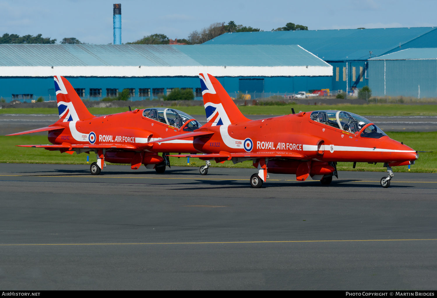 Aircraft Photo of XX322 | British Aerospace Hawk T.1A | UK - Air Force | AirHistory.net #359171