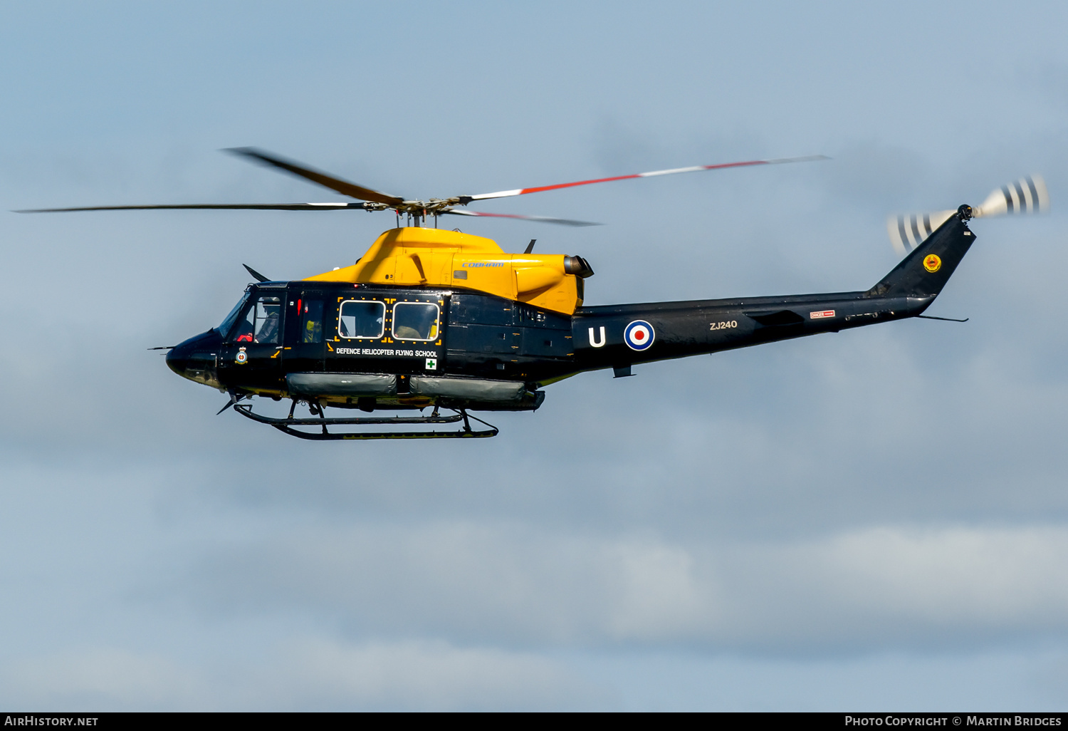 Aircraft Photo of ZJ240 | Bell 412EP Griffin HT1 | UK - Air Force | AirHistory.net #359175