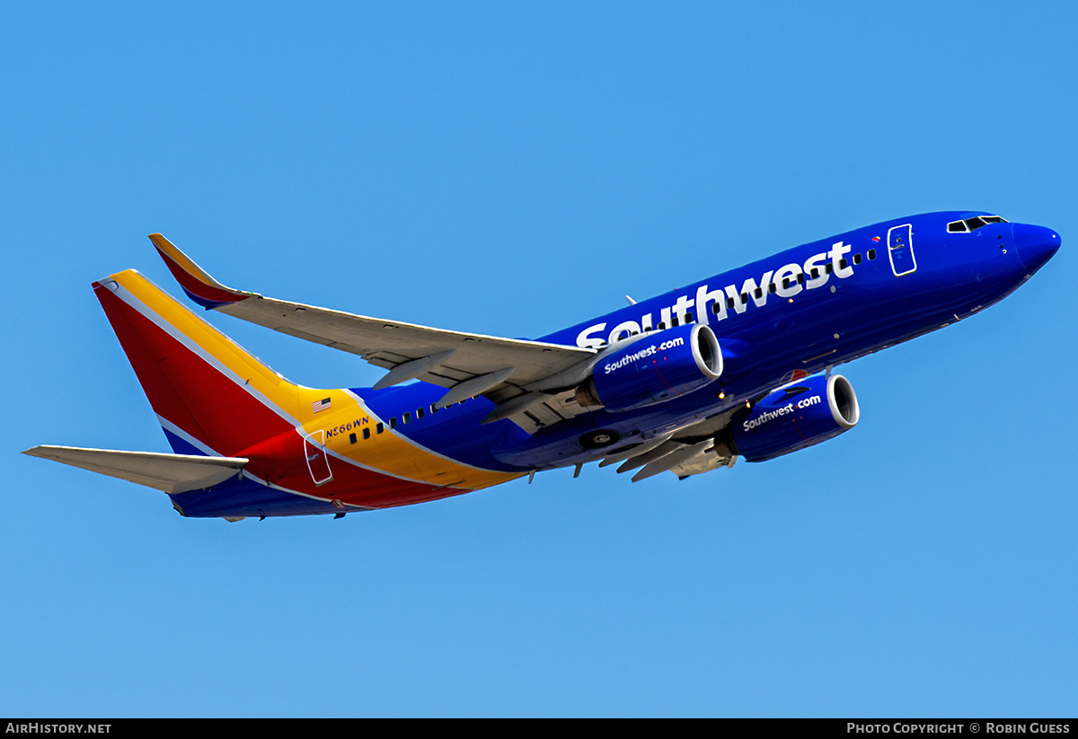 Aircraft Photo of N566WN | Boeing 737-7CT | Southwest Airlines | AirHistory.net #359194