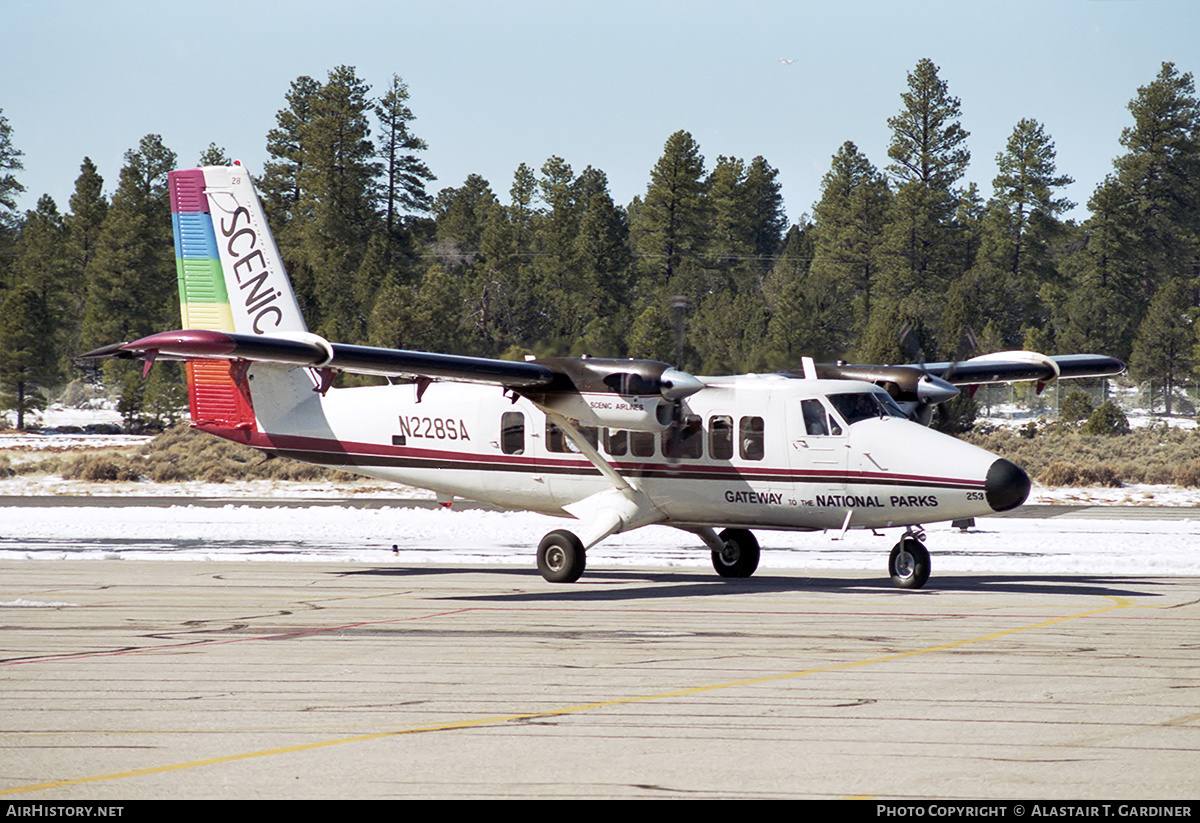 Aircraft Photo of N228SA | De Havilland Canada DHC-6-300 VistaLiner | Scenic Airlines | AirHistory.net #359195