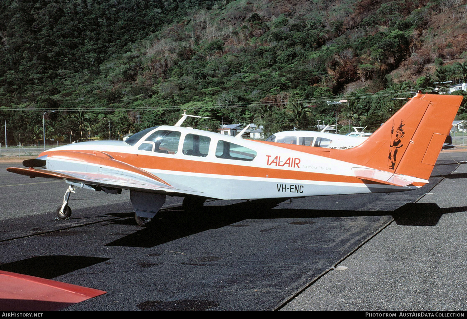 Aircraft Photo of VH-ENC | Beech D55 Baron | Talair - Tourist Airline of Niugini | AirHistory.net #359200