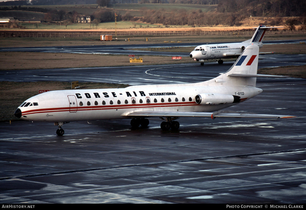 Aircraft Photo of F-BYCD | Sud SE-210 Caravelle VI-N | Corse Air International | AirHistory.net #359206