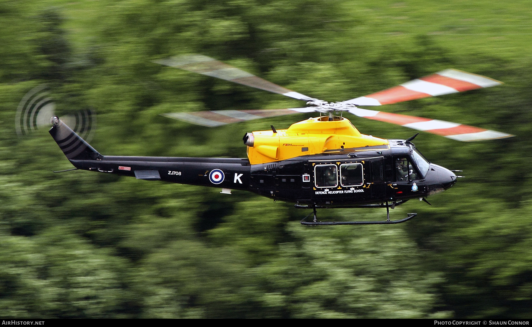 Aircraft Photo of ZJ708 | Bell 412EP Griffin HT1 | UK - Air Force | AirHistory.net #359223